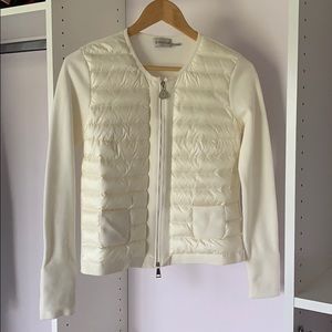 Moncler Puffer and Wool Cardigan
